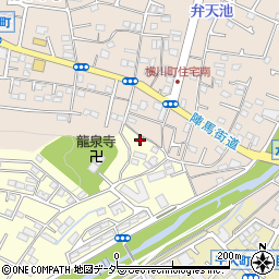 東京都八王子市長房町1-7周辺の地図