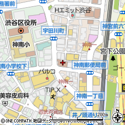 渋谷区立　勤労福祉会館周辺の地図