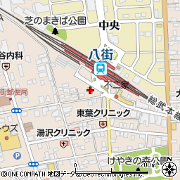 ローソンＬＴＦ八街駅前店周辺の地図