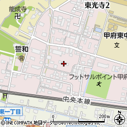 〒400-0807 山梨県甲府市東光寺の地図