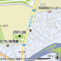 東京都調布市富士見町1丁目24-1周辺の地図