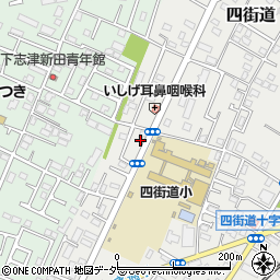 千葉県四街道市四街道1551-7周辺の地図