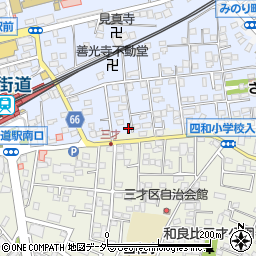 千葉県四街道市鹿渡1027-13周辺の地図