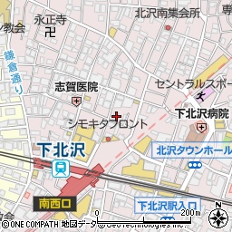 ＢＡＺＺ・ＳＴＯＲＥ　下北沢北口店周辺の地図