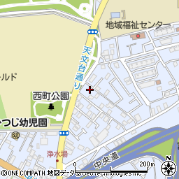東京都調布市富士見町1丁目24-3周辺の地図