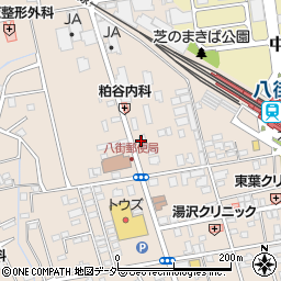 メガネストアー八街店周辺の地図