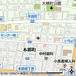 東京都八王子市平岡町4周辺の地図