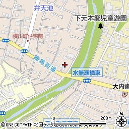 東京都八王子市横川町103周辺の地図