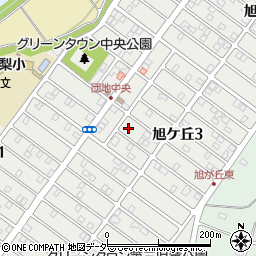 千葉県四街道市旭ケ丘周辺の地図