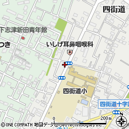 千葉県四街道市四街道1551-6周辺の地図