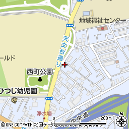 東京都調布市富士見町1丁目24-2周辺の地図