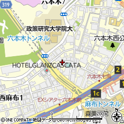 ステーキ＆創作和フレンチLORE TOKYO周辺の地図