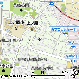 柴崎台コーポ周辺の地図