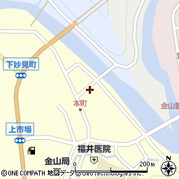 岐阜県下呂市金山町金山2024-1周辺の地図