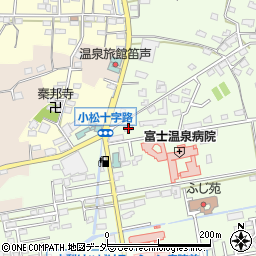 山梨県笛吹市春日居町小松1123周辺の地図