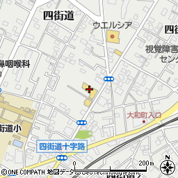 トヨタカローラ千葉四街道店周辺の地図