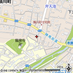 東京都八王子市横川町12周辺の地図