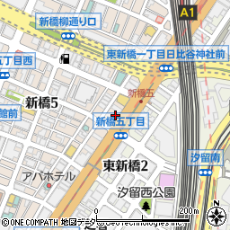 ＷｅｓｔＴｅｒｒａｃｅ汐留周辺の地図