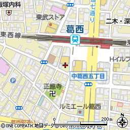 千葉銀行葛西支店 ＡＴＭ周辺の地図