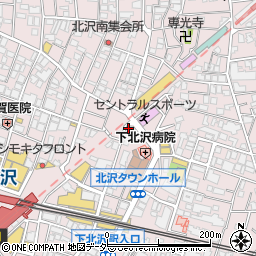 北沢警察署下北沢交番周辺の地図