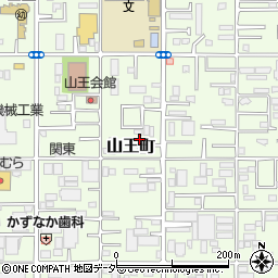 千葉県千葉市稲毛区山王町113周辺の地図