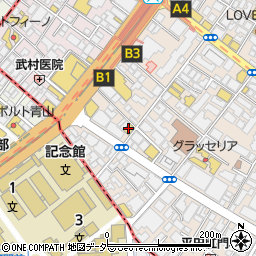 青山五番館ビル周辺の地図
