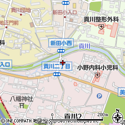 笹本鈑金周辺の地図