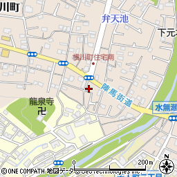 東京都八王子市横川町9周辺の地図