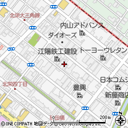 千葉県浦安市北栄4丁目13-18周辺の地図