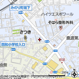 千葉県四街道市鹿渡1099周辺の地図