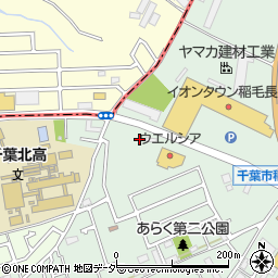 千葉県千葉市稲毛区長沼町145周辺の地図