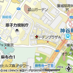 神谷町内科・循環器・糖尿病クリニック周辺の地図