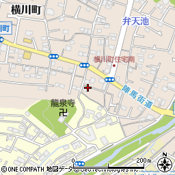 東京都八王子市横川町13周辺の地図