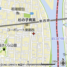 株式会社小沢表具店周辺の地図