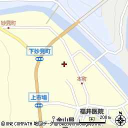 岐阜県下呂市金山町金山1996周辺の地図