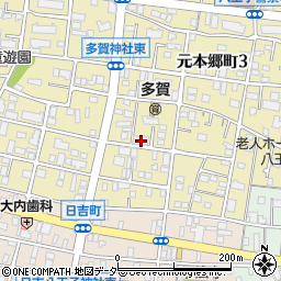 東京都八王子市元本郷町3丁目8-4周辺の地図