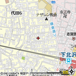 東京都世田谷区代田6丁目5-8周辺の地図