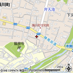 東京都八王子市横川町10周辺の地図