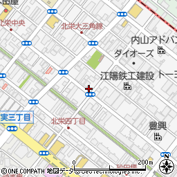 千葉県浦安市北栄4丁目25-2周辺の地図