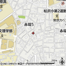 東京都世田谷区赤堤5丁目15-10周辺の地図
