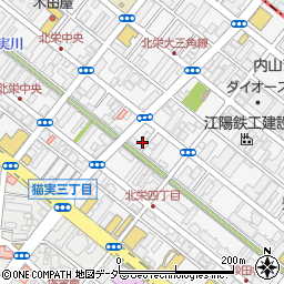 千葉県浦安市北栄4丁目24-11周辺の地図