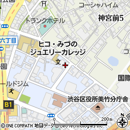 東京電力青葉町変電所周辺の地図
