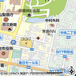山梨県社会福祉会館周辺の地図