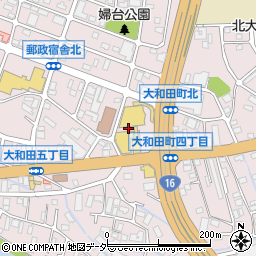 リカーオフ　八王子大和田店周辺の地図