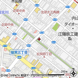 千葉県浦安市北栄4丁目24-15周辺の地図
