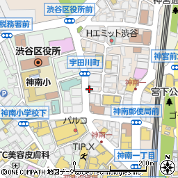 陳家私菜（ちんかしさい） 渋谷店周辺の地図