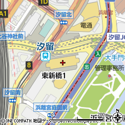 〒105-7316 東京都港区東新橋 東京汐留ビルディング（１６階）の地図
