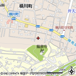 東京都八王子市横川町18周辺の地図