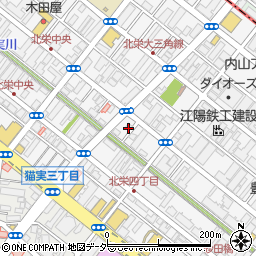 千葉県浦安市北栄4丁目24-23周辺の地図