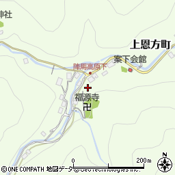 東京都八王子市上恩方町3886周辺の地図